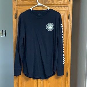 long sleeve hollister shirt